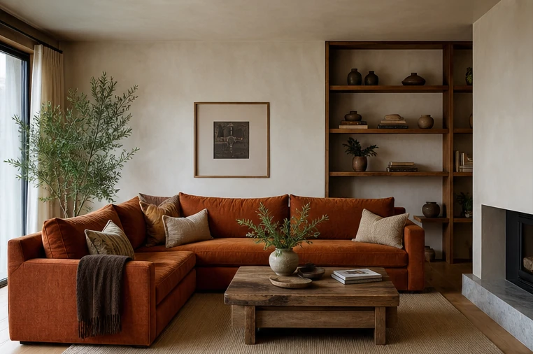 After: living room