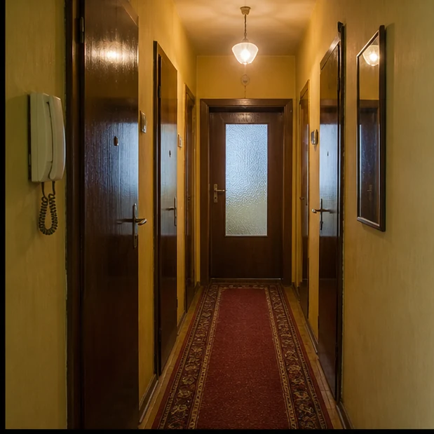Before: hallway